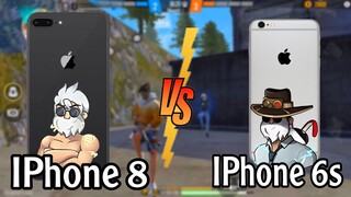 IPhone 8 Plus VS IPhone 6s Plus 📲 Free Fire 🥶🔥