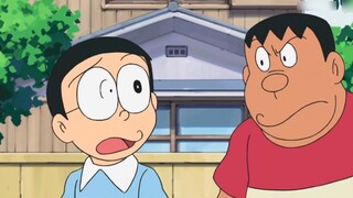 Doraemon: Nobita phun thuốc tăng cấp vào Hổ Béo, Hổ Béo bay thẳng lên trời