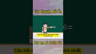Thế Giới Bất Ổn Nhưng Tôi Bỗng Dưng Trở Thành Thiên Tài - Tập 6 🤣 #shorts