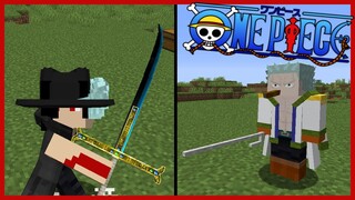 NEW DEVIL FRUIT, WEAPONS, OUTFITS & MORE! Minecraft Mine Piece Mod Review