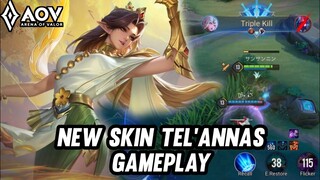 AOV : NEW SKIN TEL'ANNAS GAMEPLAY - ARENA OF VALOR