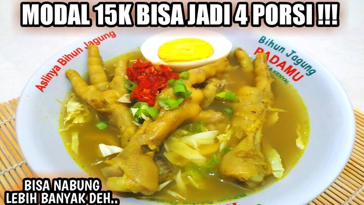 Lumayan bisa menghemat ! Masak makanan seenak ini dibuat dengan modal kecil & hanya dengan 1 bumbu