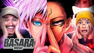 A MELHOR LUTA?! Sukuna VS. Satoru Gojo "Santuário Infinito" (Jujutsu Kaisen) do Basara