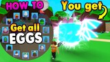 How To Get ALL 14 Easter Eggs In Roblox Bubble Gum Simulator Egg Hunt