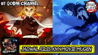 JADWAL TAYANG ANIME KIMETSU NO YAIBA MOVIE MUGEN RESSHA-HEN |Kimetsu No Yaiba