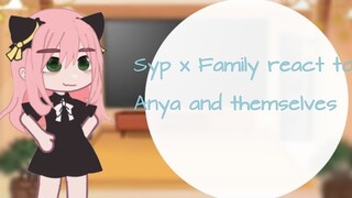 ||Spy x Family react to Anya and themselves||🐰part 1/?🍒||short like you🤡🤞||Make by:Kanji◦simp✨