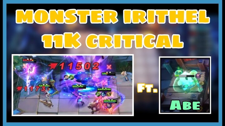 Monster Irithel with 11k Critical Damage | Magic Chess - Mobile Legends Bang Bang