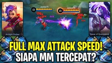 IXIA VS MOSKOV - 240% FULL MAX ATTACK SPEED! SIAPA MM TERKUAT?! MOBILE LEGENDS