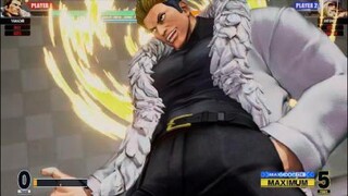 KOF15　山崎　ゴージャススタイルでクライマックスドリル　崩しと思わせて立ちドリル