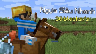 Những Sự Thật Thú Vị Về Minecraft Mà Có Thể Bạn Chưa Từng Nghe Tới - Ngựa Siêu Tốc!