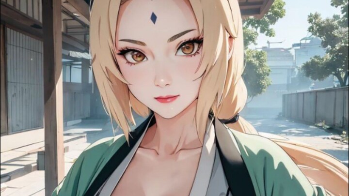 TANTE TSUNADE DIKUNCIR MAKIN CAKEP