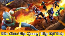 hoạt hình siêu nhân điện quang và biệt đội thép