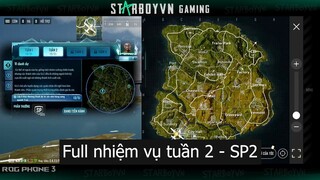 Nhiệm vụ Tuần 2 - Survivor Pass 3 _ PUBG NEW STATE