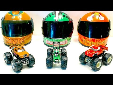 MONSTER JAM | GRAVE DIGGER | EL TORO LOCO | SCOOBY DOO | HOT WHEELS MONSTER TRUCKS