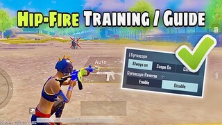 Training / Guide to Improve HIP-FIRE and HEADSHOT| PUBG MOBILE / BGMI (Training Drills)