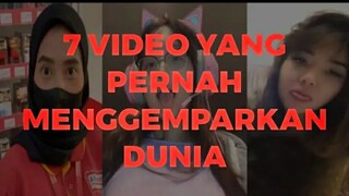 Top 7 Vidio yg bikin heboh dunia..