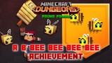 A, B, Bee, Bee, Bee, Bee, Bee Achievement, Minecraft Dungeons Fauna Faire