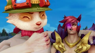 Jinfu Jinfu, Teemo was beaten to tears!