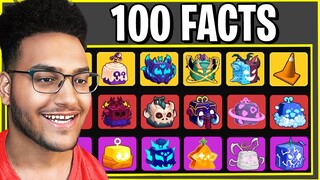 Exposing 100 Facts About EVERY Fruit in Blox Fruits!