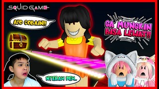 DOUBLE FACECAM !! ATUN & MOMON BERMAIN IMPOSSIBLE SQUID GAME !! Feat @MOOMOO Roblox Indonesia