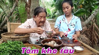 CƠM MIỀN QUÊ #6 - TÔM KHO TÀU - CANH CHUA RAU ĐẮNG | Chuyện Phương Kể