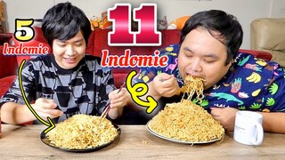 MAKAN 11 INDOMIE!! MAU MAKAN LEBIH BANYAK DARI YUKA KINOSHITA!!