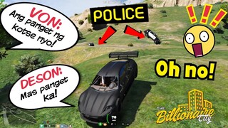 Car chase with Baby Driver ng Billionaire Gang DESON (with VON ORDONA as police) - GARD GTA 5 RP