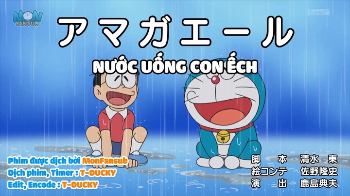 Doraemon 711 Vietsub:Nước uống con ếch , Tấm gương chuyển động