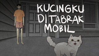 Kucingku ditabrak mobil - Gloomy Sunday Club Animasi Horor