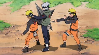 Naruto thinks one step ahead of Kakashi on bells mission, Naruto Shippuuden, English Dubbed [1080p]