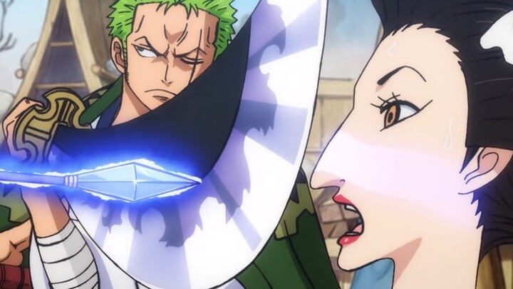 [Painting appreciation · One Piece 900] Zoro: Luffy get out of the way! I come