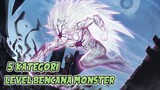 5 Kategori Level Bencana Monster Dalam Anime One Punch Man