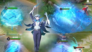 AOV Sima Yi sedang online! Efek spesialnya meledak! Indra penglihatan utama pahlawan super! Kaki pan