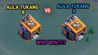 AULA TUKANG 8 VS AULA TUKANG 9??? COC INDONESIA