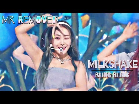 [MR Removed] Milkshake by Bling Bling @ SBS inkigayo | 07/18/2021