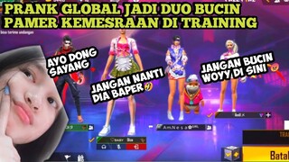 PRANK GLOBAL JADI DUO BUCIN LANGSUNG PAMER KE KEMESRAAN DI TRAINING AUTO KENA MENTAL