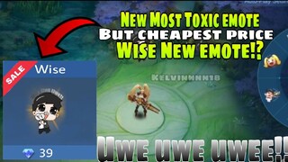 Wise New!! "Toxic Emote!?" Get yours now!!