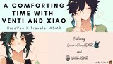 A Comforting Time With Venti And Xiao (Xiaoven X Traveler) ASMR (Comfort) (Anxiety Help)