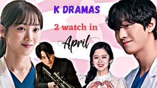 Dr. Romantic S3 and more APRIL K Dramas | #Ahnhyoseop #jungnara #leesungkyung