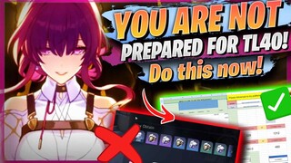 Avoid these Mid-Game TL30+ MISTAKES & Farm Correctly in Honkai Star Rail!