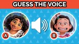 Guess The Voice of Your Favorite DISNEY Characters...!