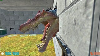 Survive in Grasslands with Dinosaurs. Fps Perspective! Animal Revolt Battle Simulator