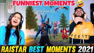 Raistar Best Of Funny Moments 2021 | Garena Free Fire Reaction