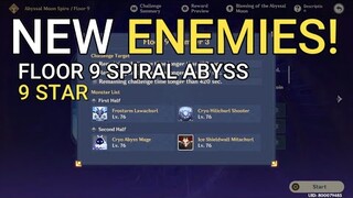 NEW SPIRAL ABYSS! BIG PP ENEMIES! Floor 9 | 9 star! Welcome 2021! Fischl x Xinyan