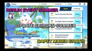 Wow Ada Rerun Event Summer Di Arsip Biru - Blue Archive Indonesia