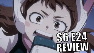 Uraraka Makes The ULTIMATE Declaration For Deku?!⎮My Hero Academia Season 6 Episode 24 Review