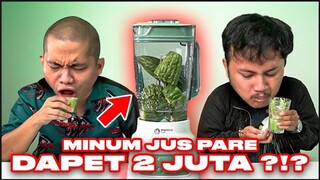 CHALLENGE ORANG GA PUASA RANDOM, MINUM JUS PARE MENTAH !