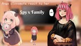 ✨Eden academy react to anya forger✨ / Anya classmate / spy x family (gacha club)