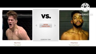 Niko Price VS Philip Rowe | UFC Fight Night Preview & Picks | Pinoy Sports Picks