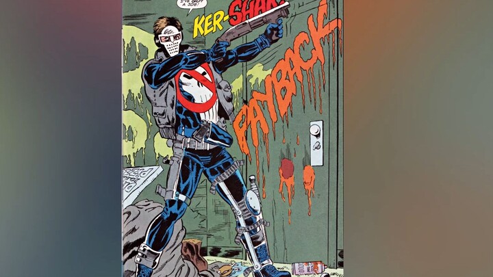 【Marvel Comics-美漫科普#38】原本是一名普通警察，因为与惩罚者相遇和家人死亡让自己变成了反英雄-漫威英雄危险人物